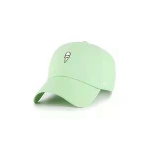 47 brand șapcă de baseball din bumbac Food Base Runner Icon culoarea verde, uni, XX-BSRIC1411GWS-HK imagine