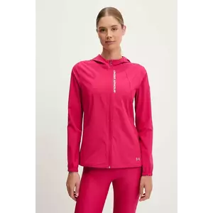 Under Armour jachetă de alergare OutRun the Storm culoarea negru imagine