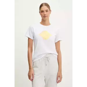 Columbia tricou Sun Trek femei, culoarea alb, 2120133 imagine