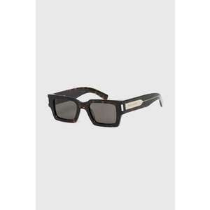 Saint Laurent ochelari de soare culoarea maro imagine