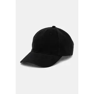 Filippa K șapcă de baseball din bumbac culoarea negru, neted, 31419.FK imagine