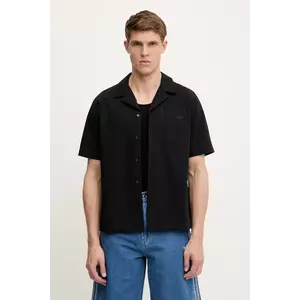 adidas Originals cămașă din bumbac Essential culoarea negru, regular, JD2455 imagine