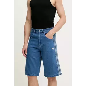 adidas Originals pantaloni scurți jeans Firebird JC6235 imagine