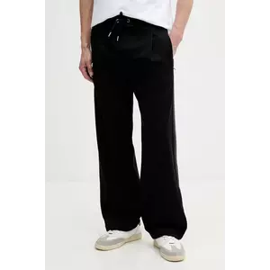 BOSS pantaloni de trening culoarea negru, cu imprimeu, 50543681 imagine