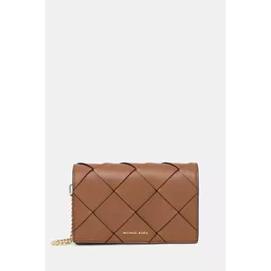 MICHAEL Michael Kors poșetă de piele culoarea maro, 32S5GJ6C8L imagine