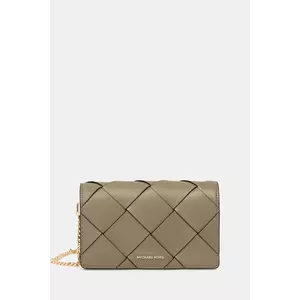 MICHAEL Michael Kors poșetă de piele culoarea verde, 32S5GJ6C8L imagine
