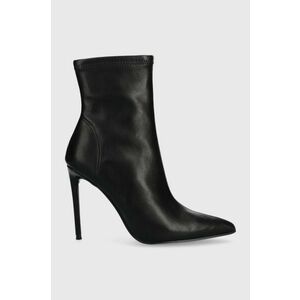 Steve Madden botine Vanya femei, culoarea negru, cu toc cui imagine
