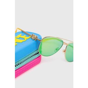 Versace ochelari de soare copii culoarea auriu, 0VK2002 imagine