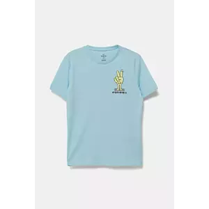 Under Armour tricou copii PEACE LOVE SS cu imprimeu, 1390009 imagine