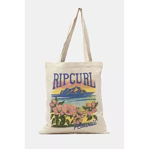 Rip Curl geantă de bumbac culoarea bej, 02KWSB imagine