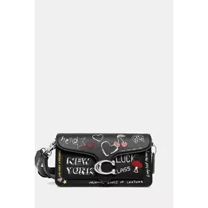 Coach poseta Tabby culoarea negru, CBA26 imagine