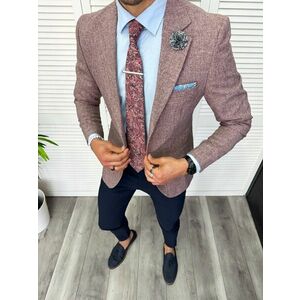 Tinuta barbati smart casual Pantaloni + Sacou + Batista + Cravata 11883 imagine