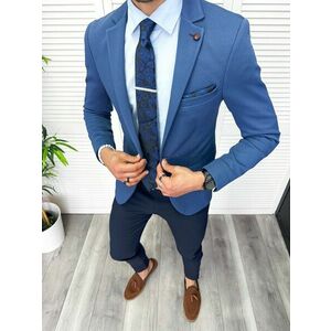 Tinuta barbati smart casual Pantaloni + Sacou + Batista + Cravata 11885 imagine
