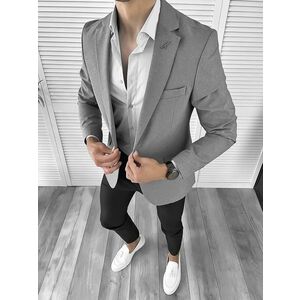 Sacou barbati slim fit 010 N7-3.2 imagine