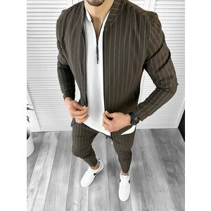Trening barbati slim fit Pantaloni + Hanorac 10387 imagine
