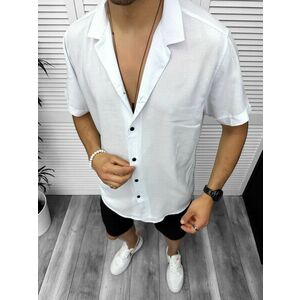 Compleu de vara camasa imprimeu + pantaloni 13079 imagine
