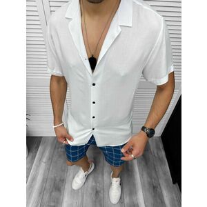 Compleu de vara camasa imprimeu + pantaloni 13101 imagine