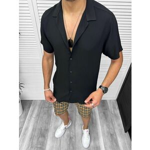 Compleu de vara camasa imprimeu + pantaloni 13105 imagine