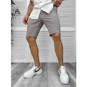 Pantaloni scurti casual cu imprimeu 13118 imagine
