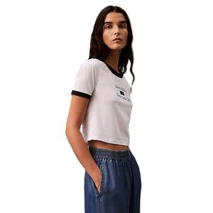 Tricou Calvin Klein SS SLIM SCRIPT CK LOGO TEE imagine