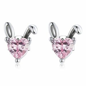 Cercei din argint Lovely Rabbit imagine