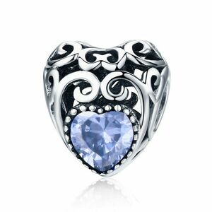 Talisman din argint Vintage Birthstone - Iunie imagine
