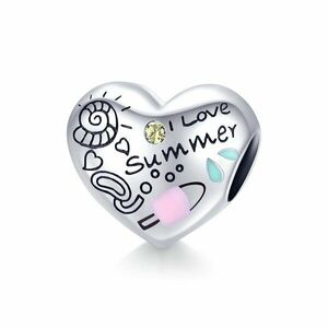 Talisman din argint I Love Summer imagine