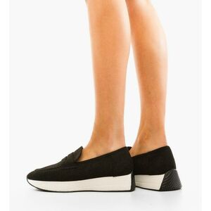 Pantofi casual dama Rose Negri imagine
