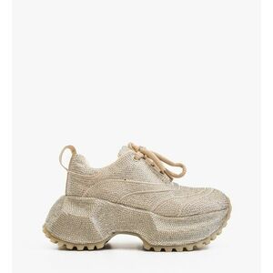 Sneakers dama Juanita Bej imagine