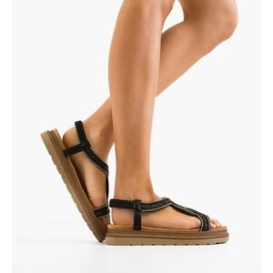Sandale dama Ruletta Negre imagine