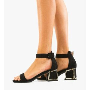 Sandale cu toc Lang Negre imagine