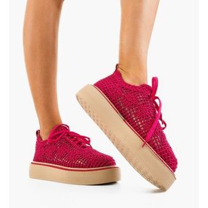 Pantofi Casual Ystory Fuchsia 2 imagine