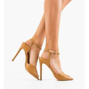 Sandale dama Lannuz Camel imagine