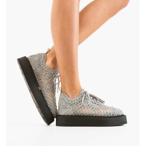 Pantofi Casual Ystory Gri 2 imagine