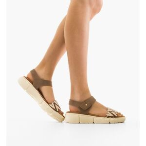Sandale dama Feciulia Camel imagine