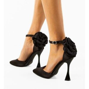 Pantofi cu toc Ceral Negri imagine