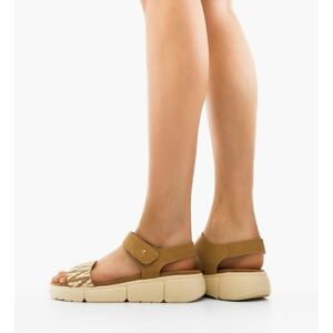 Sandale dama Feciulia Khaki imagine