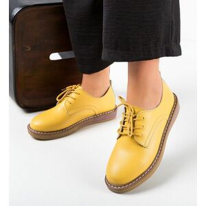 Pantofi Casual Doria Galbeni imagine