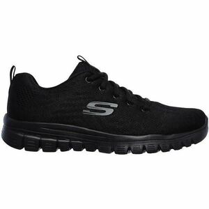 Pantofi sport femei Skechers Get Connected 12615-BBK, 35.5, Negru imagine