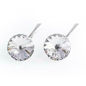 Cercei Argint 925, Swarovski cristal imagine