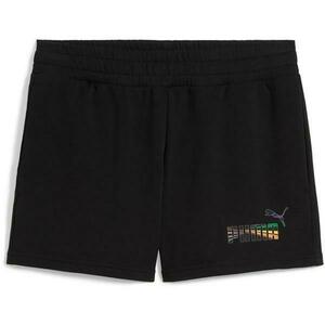 Pantaloni scurti femei Puma Love United Mid-rise Shorts 4 68500301, L, Negru imagine