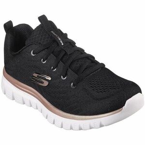 Pantofi sport femei Skechers Get Connected 12615-BKGD, 39, Negru imagine