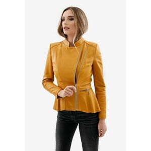Jacheta super slim fit din piele Ada imagine