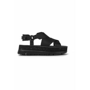Sandale flatform de piele imagine