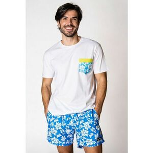 Tricou din bumbac cu buzunar pe piept imagine