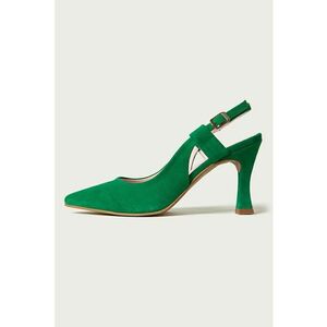 Pantofi slingback de piele intoarsa Davina imagine