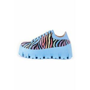 Pantofi casual din piele cu model colorblock Adora imagine