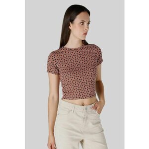 Tricou crop cu model imagine