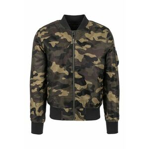Jacheta bomber cu imprimeu camuflaj imagine