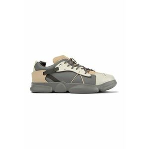 Pantofi sport din piele cu model colorblock imagine